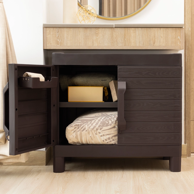 ARMARIO DOS PUERTAS TIPO MADERA TAMAÑO SMALL MQ QRUBBER - 7