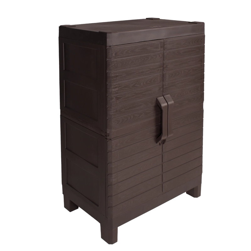 ARMARIO DOS PUERTAS TIPO MADERA TAMAÑO MEDIUM MQ QRUBBER - 2