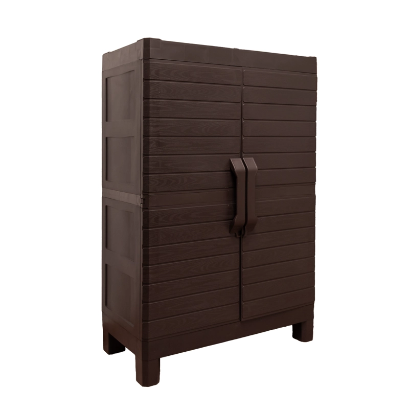 ARMARIO DOS PUERTAS TIPO MADERA TAMAÑO MEDIUM MQ QRUBBER - 3
