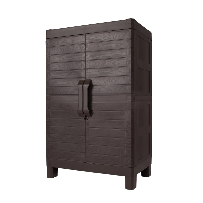 ARMARIO DOS PUERTAS TIPO MADERA TAMAÑO MEDIUM MQ QRUBBER - 4
