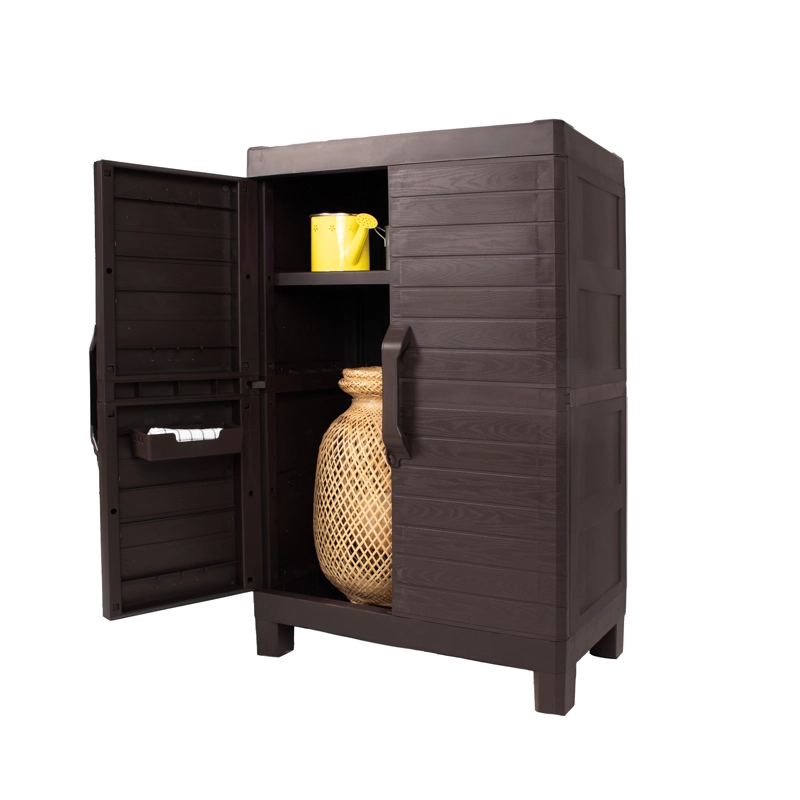 ARMARIO DOS PUERTAS TIPO MADERA TAMAÑO MEDIUM MQ QRUBBER - 5