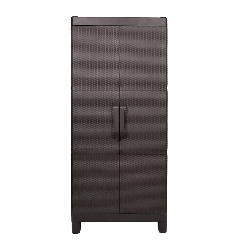ARMARIO DOS PUERTAS TIPO RATTAN LARGE MQ QRUBBER - 1