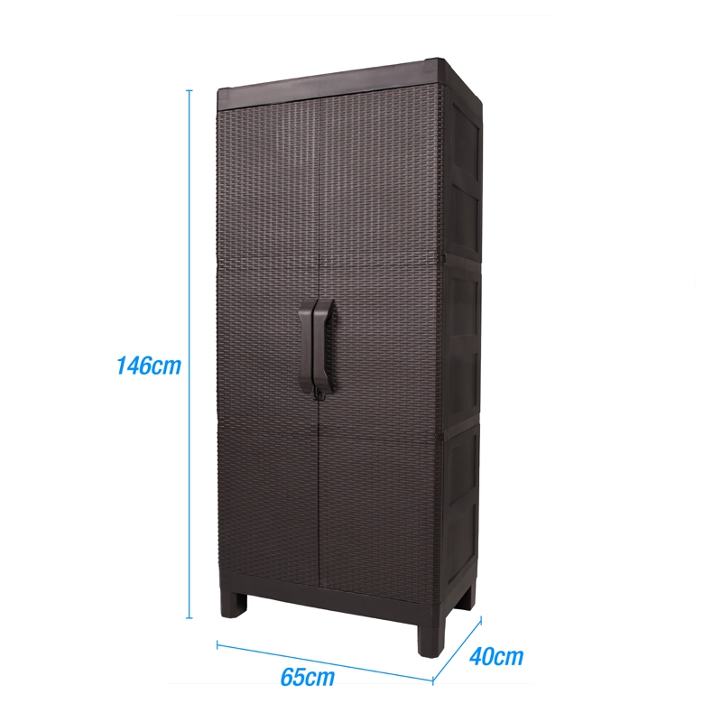 ARMARIO DOS PUERTAS TIPO RATTAN LARGE MQ QRUBBER - 5