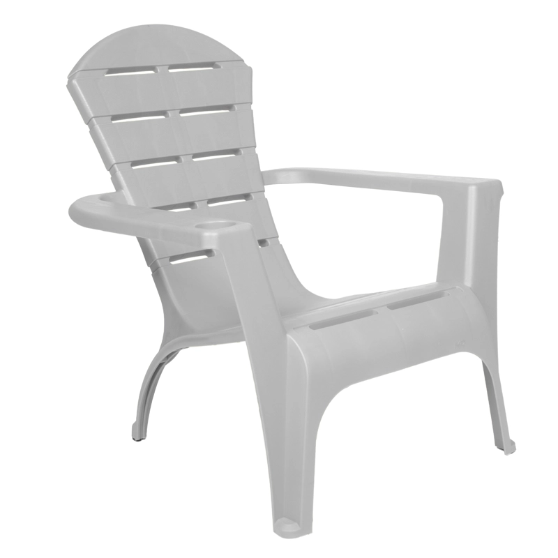 SILLA REPOSERA TERRAZA DE RESINA GRIS MQ QRUBBER - 2