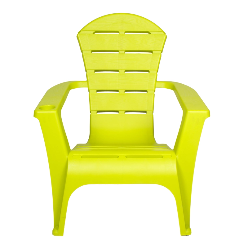 SILLA REPOSERA TERRAZA DE RESINA VERDE LIMON MQ QRUBBER - 1