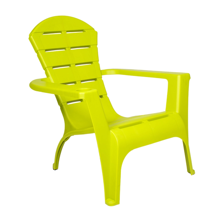 SILLA REPOSERA TERRAZA DE RESINA VERDE LIMON MQ QRUBBER - 2