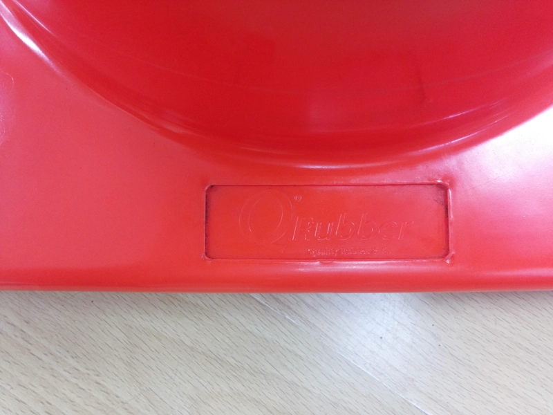 CONO VIAL 70CM 2 CINTAS BASE NORMAL QRUBBER - 5