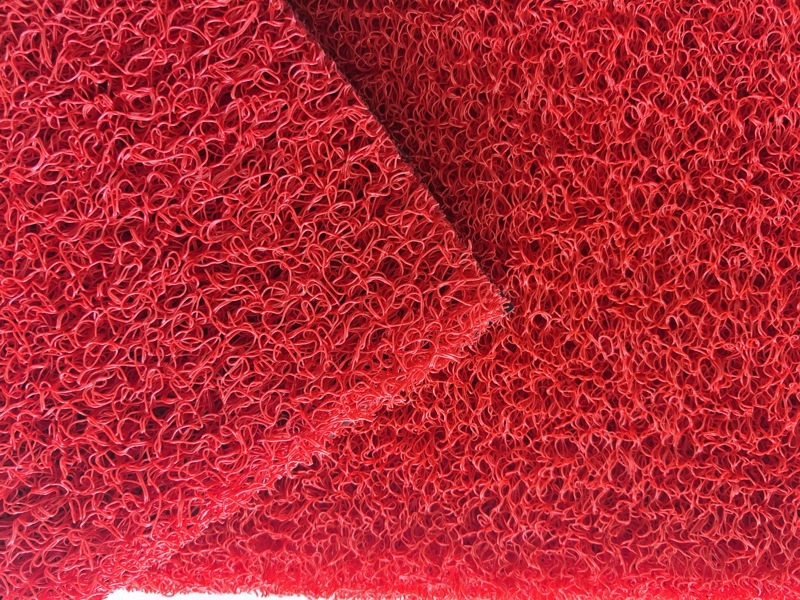 PISO PVC LIMPIAPIE S PREMIUM 1.20MT X 12 MTS ROJO QRUBBER - 2