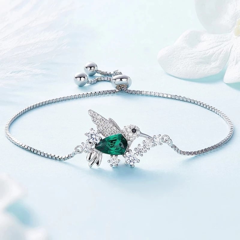 PULSERA COLIBRÍ PLATA 925 - 2