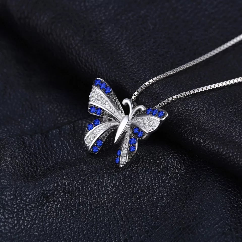 COLLAR VOUSEZ PLATA 925 MARIPOSA - 3