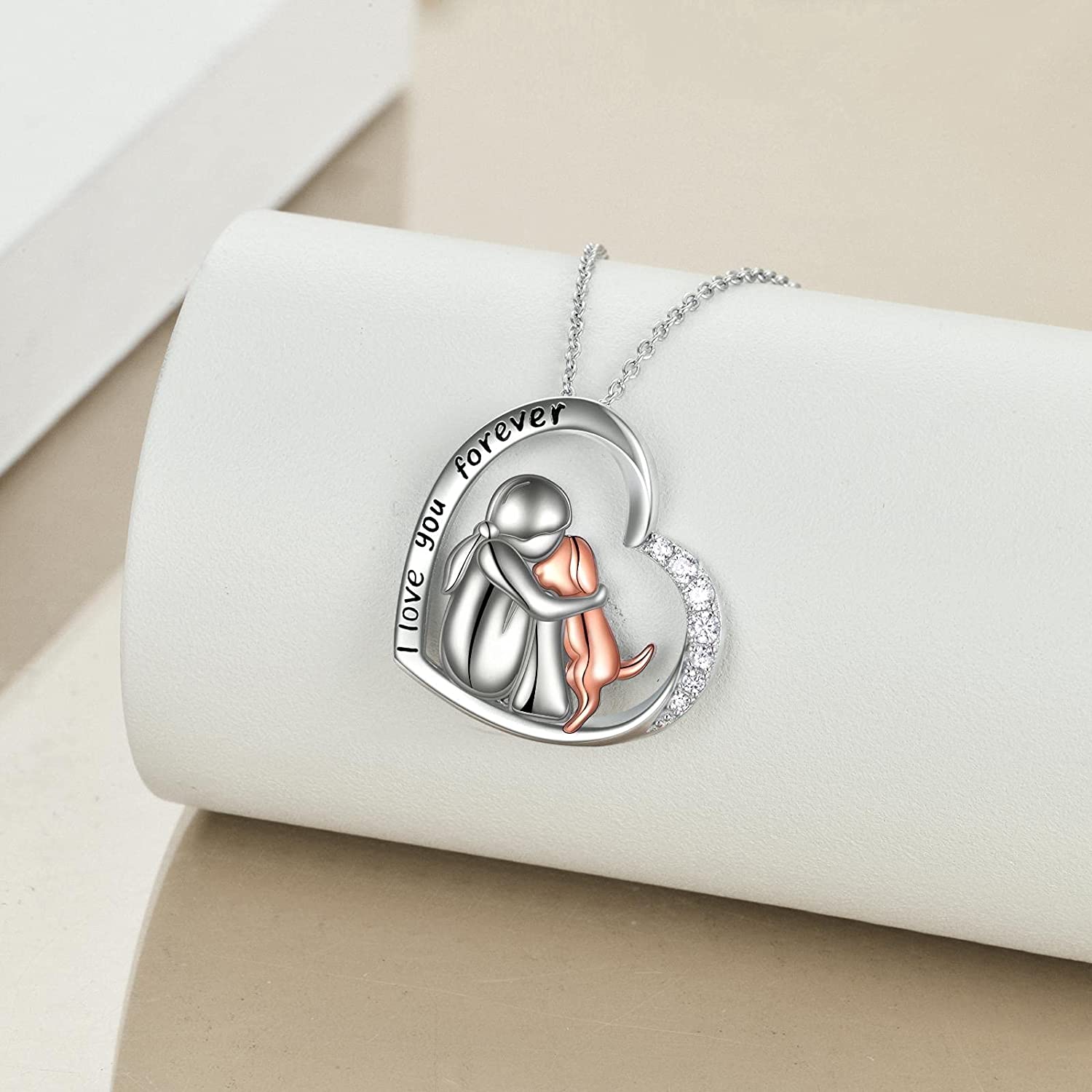 COLLAR VOUSEZ PLATA 925 MUJER PERRO - 2