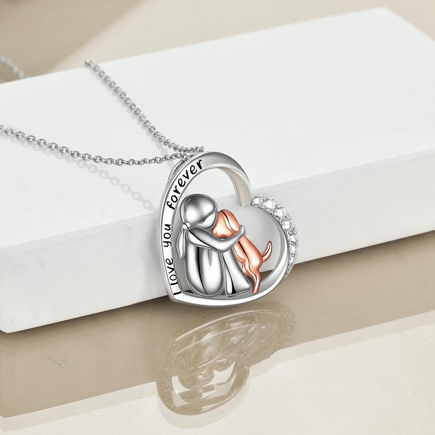 COLLAR VOUSEZ PLATA 925 MUJER PERRO - 3