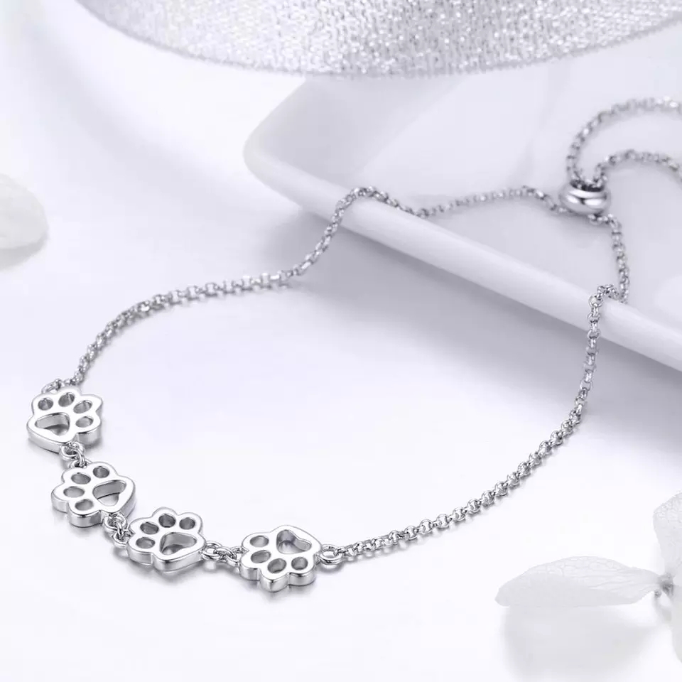 PULSERA VOUSEZ HUELLA MASCOTA PLATA 925 - 3