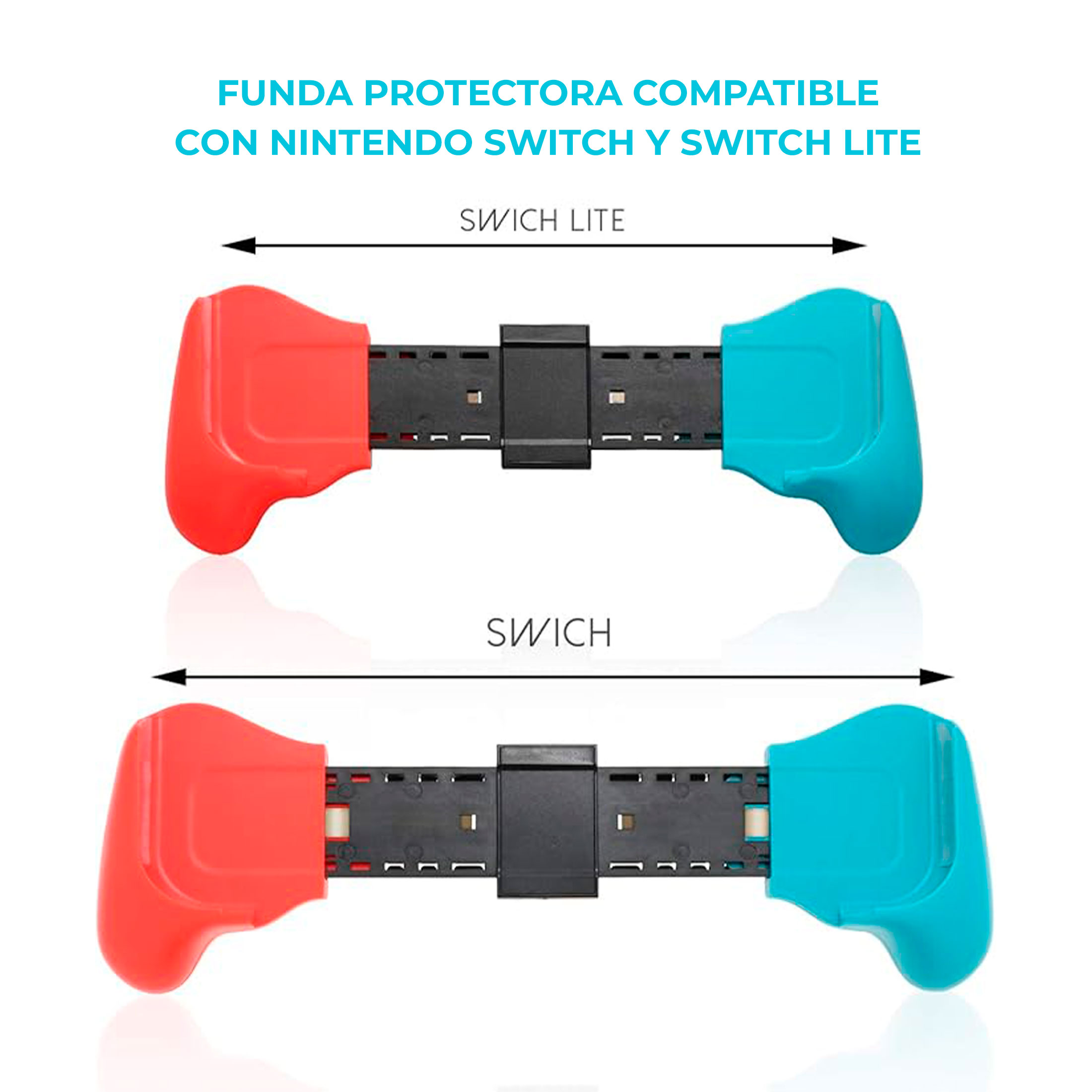 CARCASA NINTENDO SWITCH PROTECTOR FUNDA SOPORTE PARA NINTENDO - 5