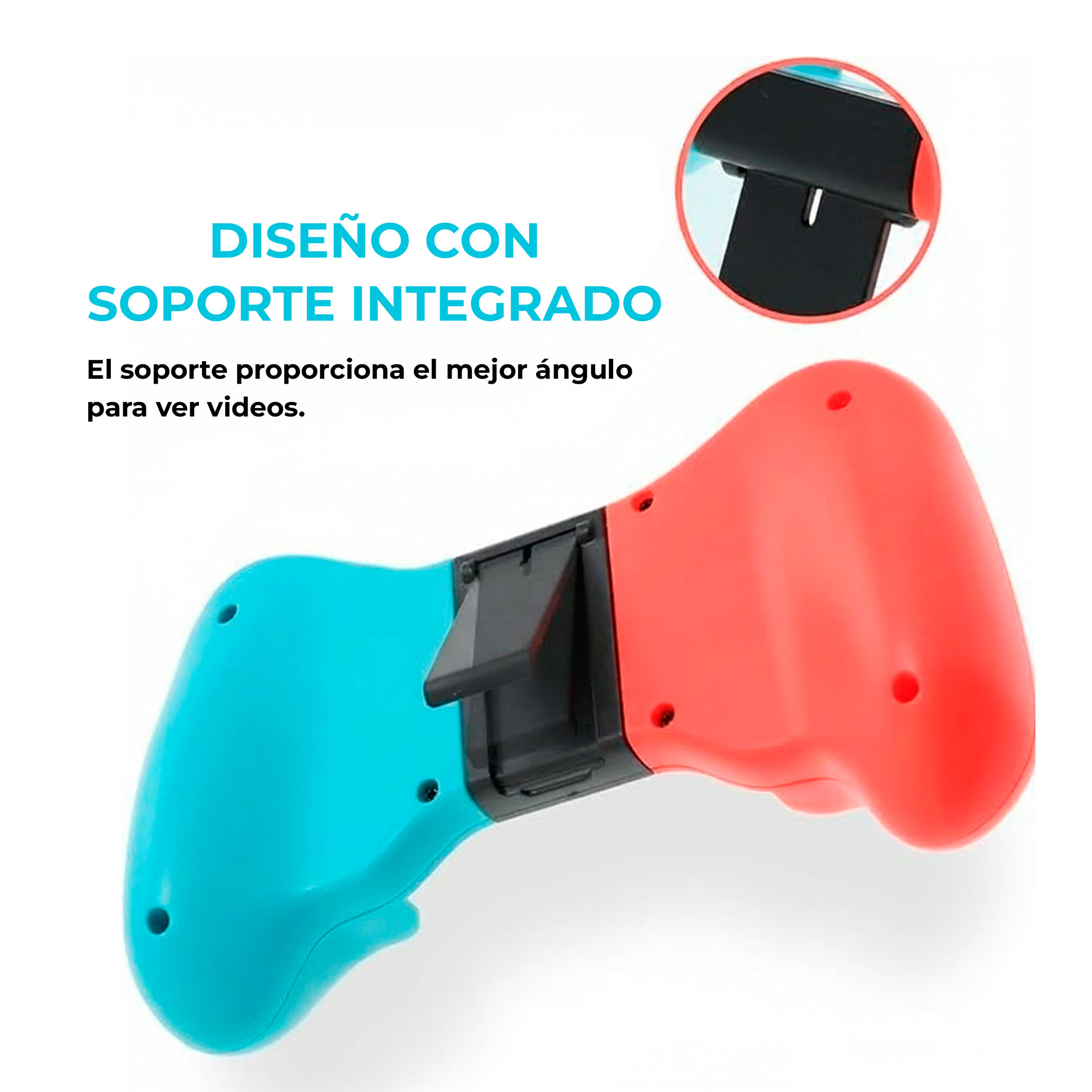 CARCASA NINTENDO SWITCH PROTECTOR FUNDA SOPORTE PARA NINTENDO - 6