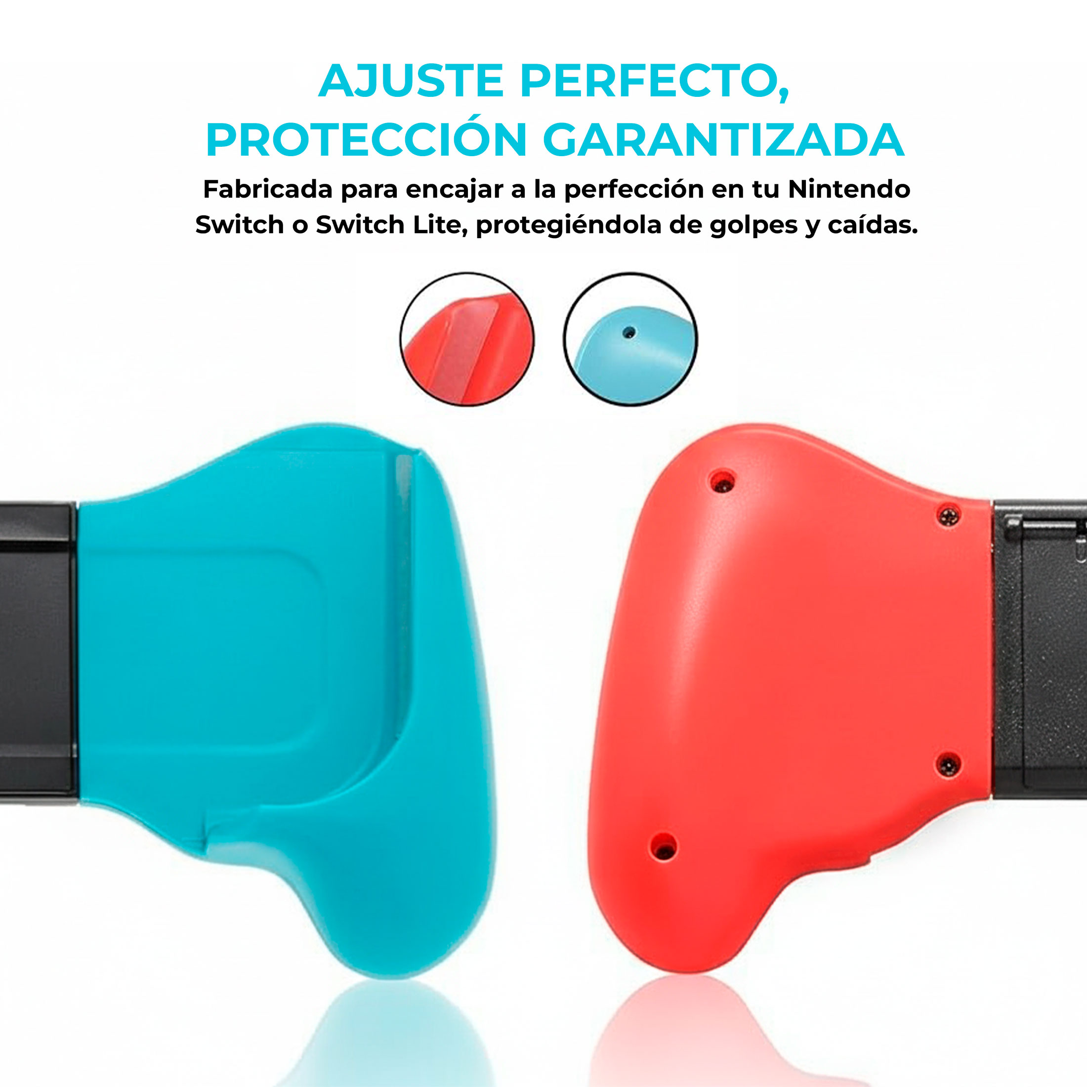 CARCASA NINTENDO SWITCH PROTECTOR FUNDA SOPORTE PARA NINTENDO - 9