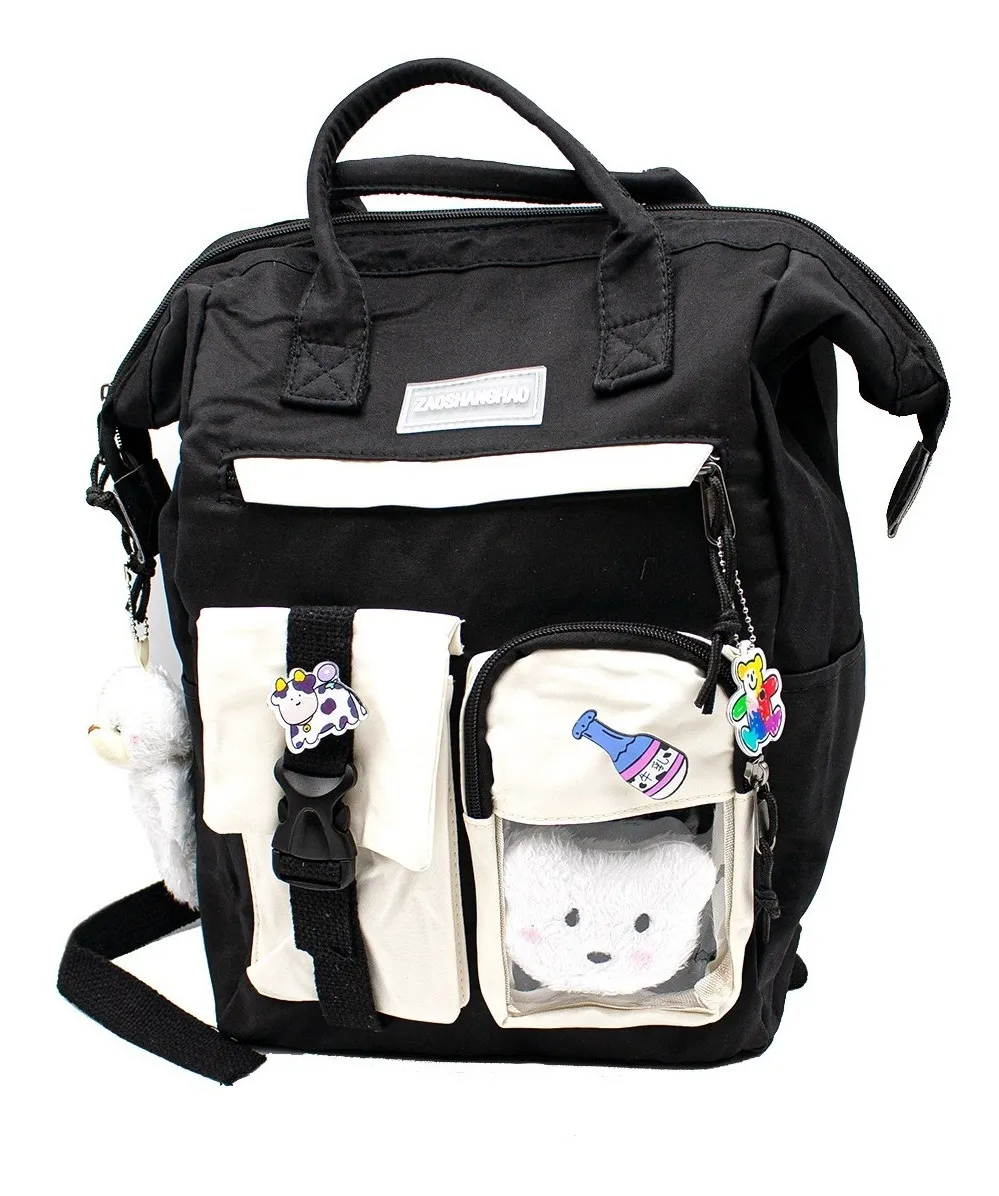 MOCHILA ESCOLAR KAWAII 30L IMPERMEABLE MORRAL INCLUYE ACCESORIOS MOCHILAS MOCHILAS DE NIÑAS - 1