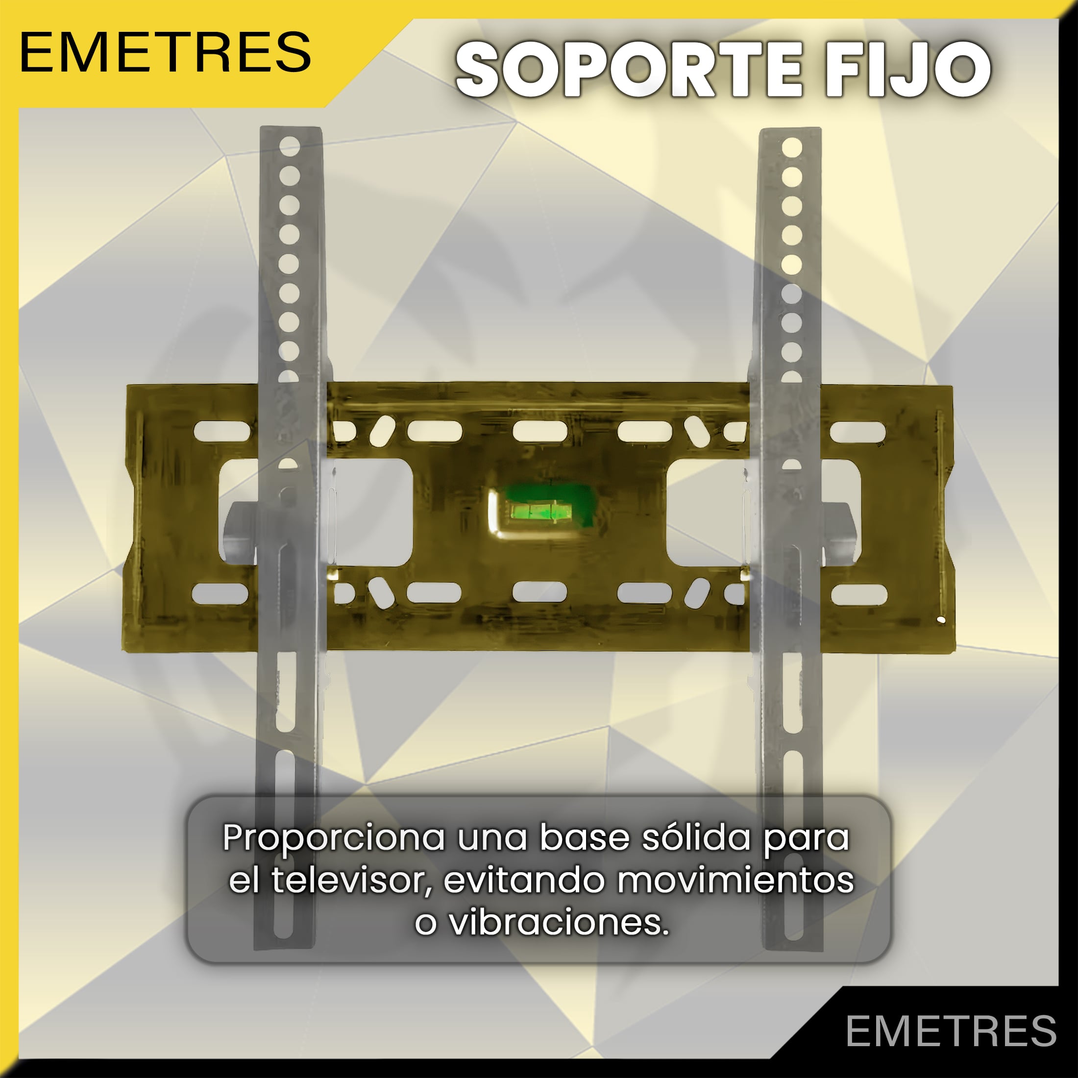SOPORTE TV 23 HASTA 65 PULGADAS EMETRES SOPORTE SMART TV SOPORTE TELEVISOR BRAZO TV BASE TV - 4