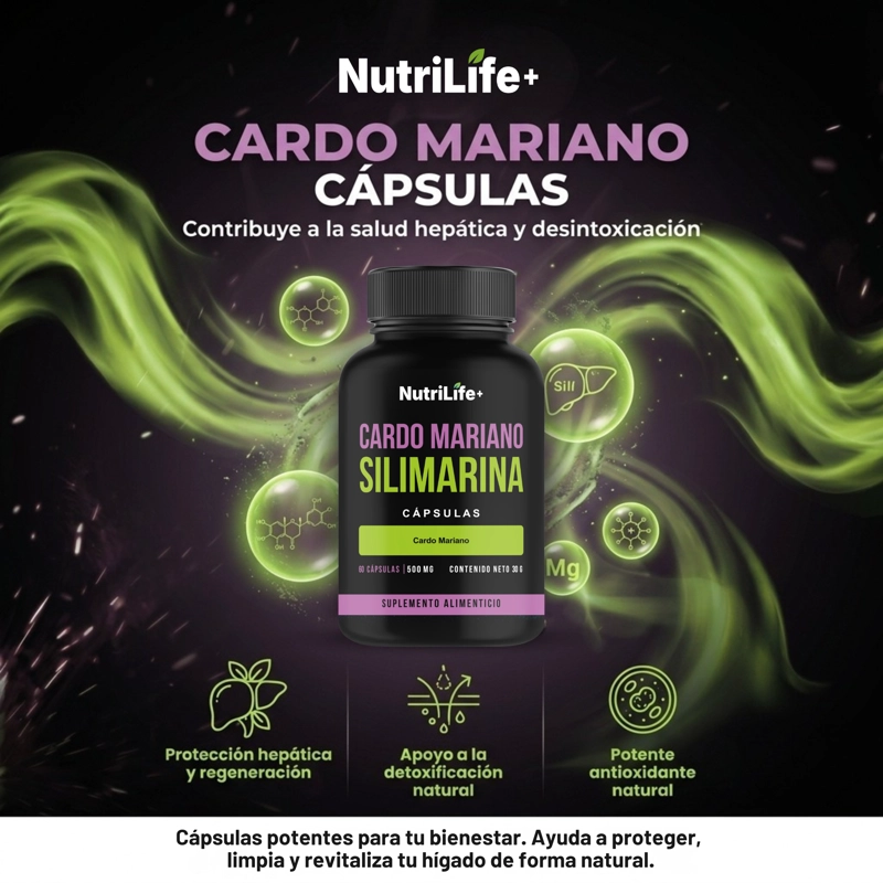 CARDO MARIANO CAPSULAS NUTRILIFE+ - 2