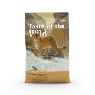 ALIMENTO SECO GATOS TASTE OF THE WILD SABOR TRUCHA 6.6 KG CANYON RIVER - 1