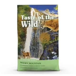 ALIMENTO SECO GATOS TASTE OF THE WILD SABOR SALMÓN VENADO 2 KG ROCKY MOUNTAIN - 1