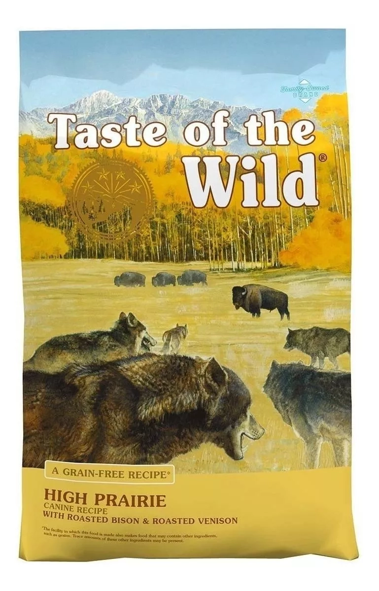 ALIMENTO SECO PERROS ADULTO TASTE OF THE WILD 12.2 KG HIGH PRAIRIE CANINE - 1
