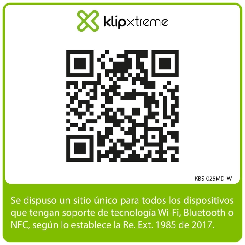 PARLANTE BT TWS IPX7 6 WATTS KLIP XTREME KBS-025 - 6