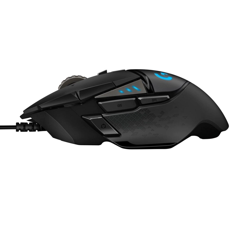 MOUSE LOGITECH MOUSE GAMER G502 HERO 11 BOTONES PROGRAMABLES RGB - 5