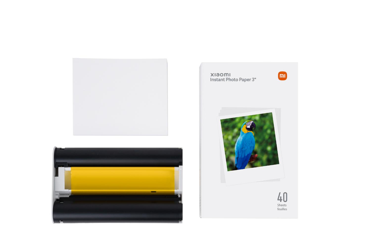 PAPEL FOTOGRÁFICO INSTANTÁNEO XIAOMI DE 3 PULGADAS 40 HOJAS - 2