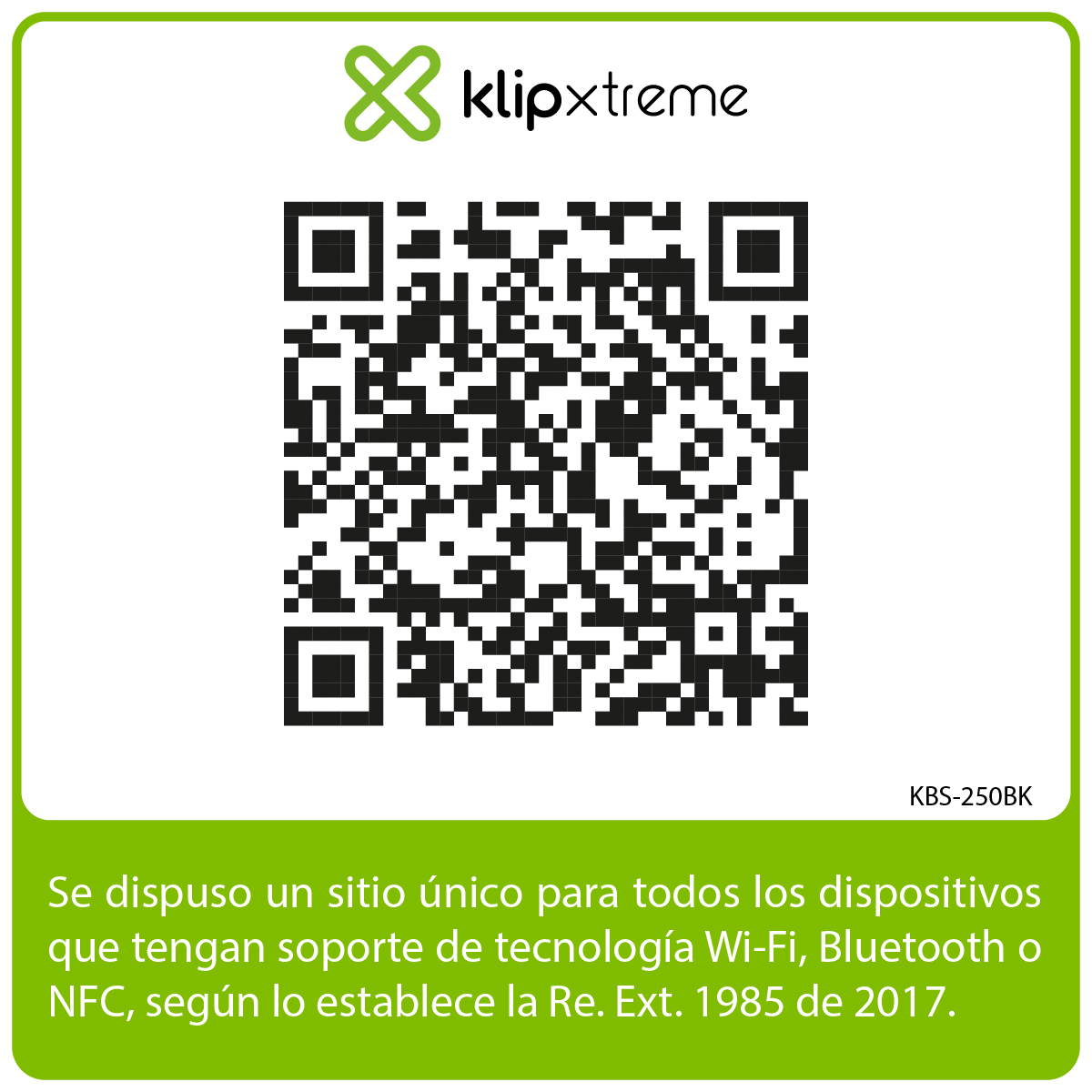 PARLANTE PORTATIL KLIP XTREME ZOUNDFIRE BLUETOOTH KBS-250BK - 8
