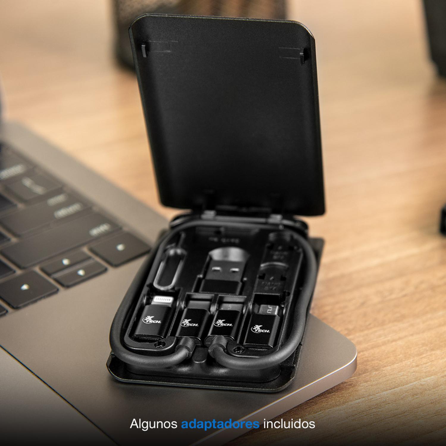 ESTUCHE MULTIFUNCIONAL XTECH C/CABLE USB-C ADAPTADOR XTC-570 TAMAÑO XTC-570 - 2