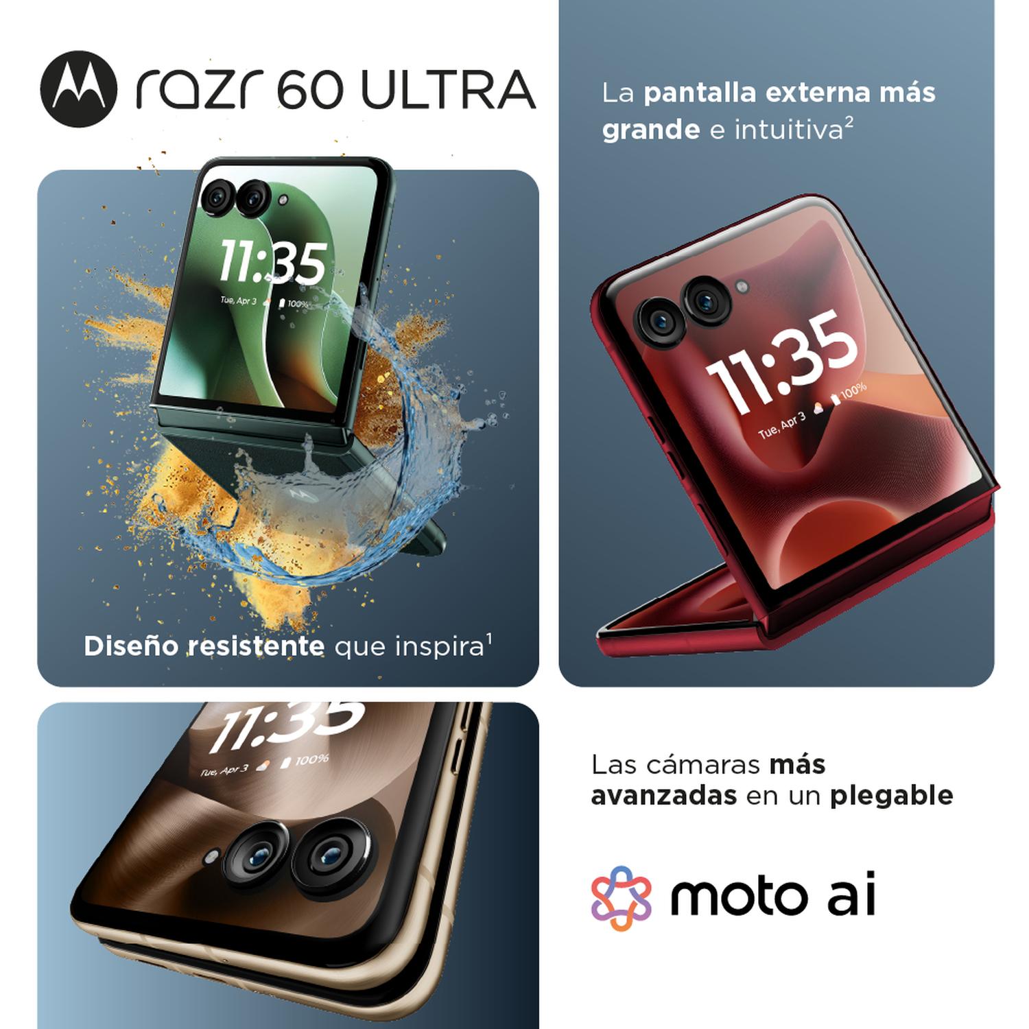 MOTOROLA RAZR 60 ULTRA VERDE 16GB+1T - 3
