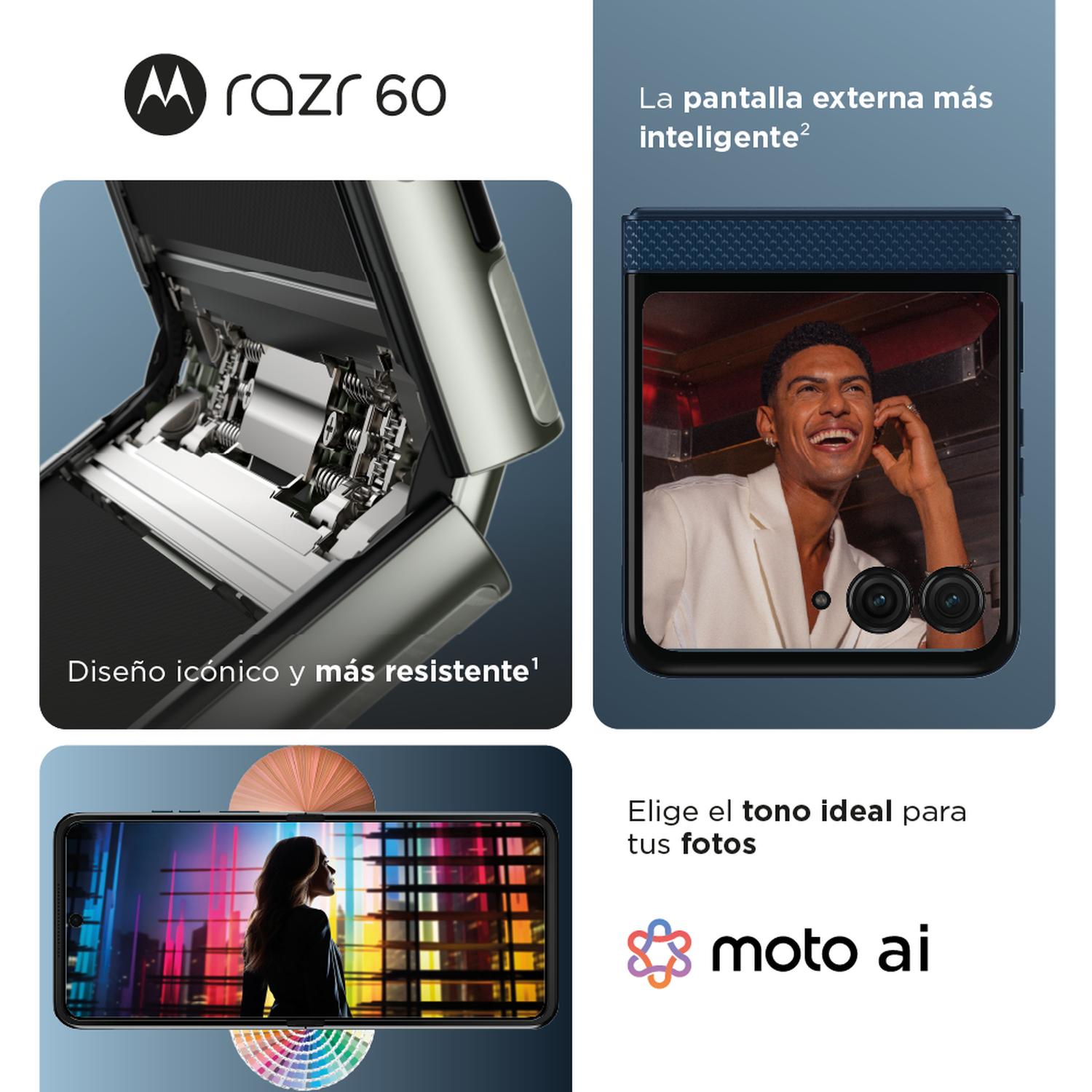 MOTOROLA RAZR 60 12+512GB AZUL - 3