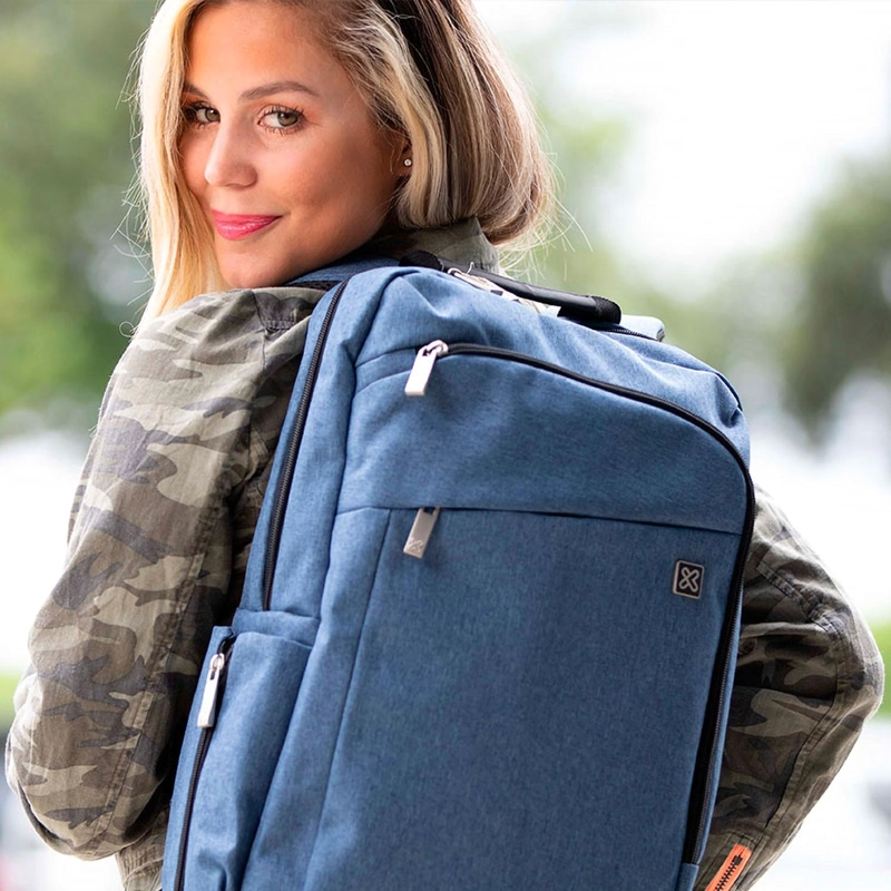 MOCHILA NTBK 15,6' 12KG KLIPXTREME INDIGO KNB-416 - 6