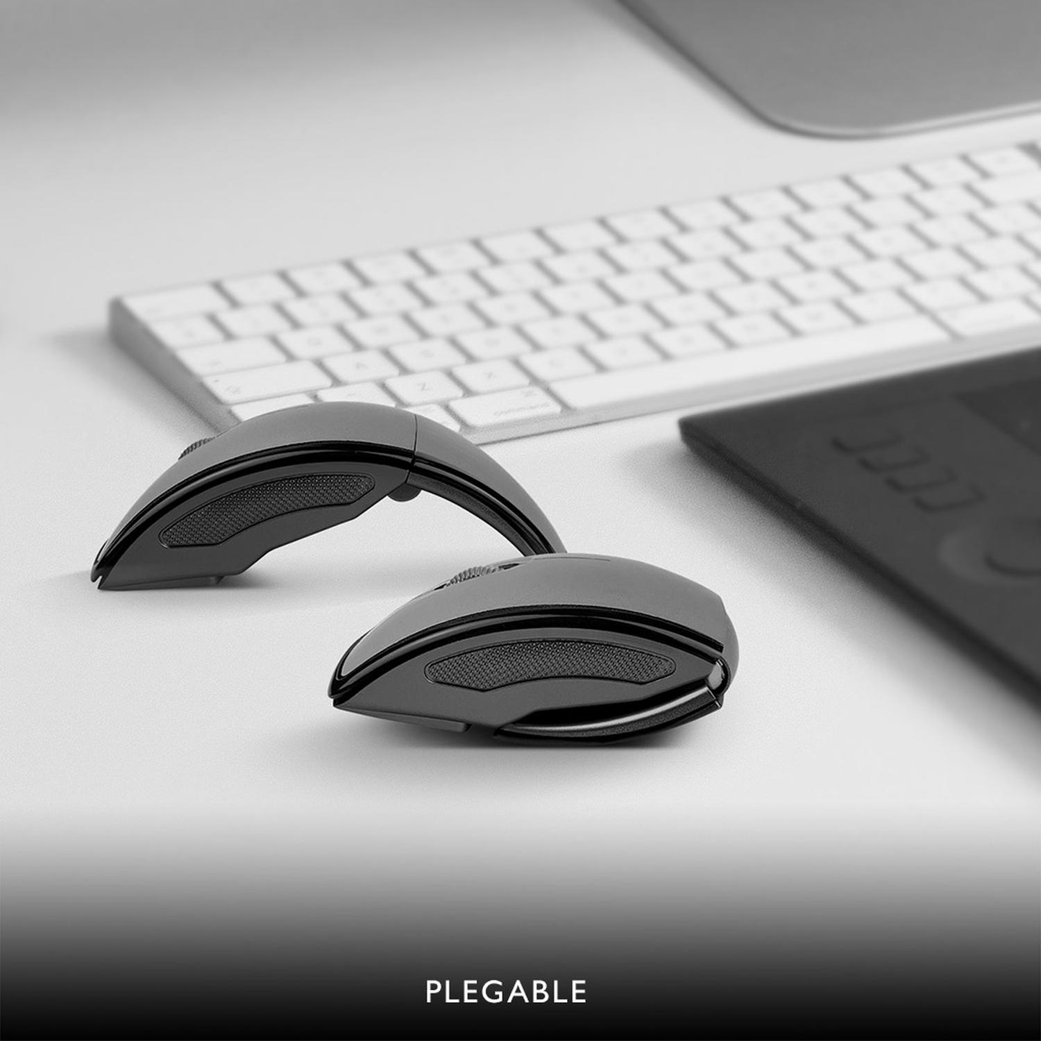 MOUSE KLIP XTREME INALAMBRICO PLEGABLE 3B KMW-375 - 3