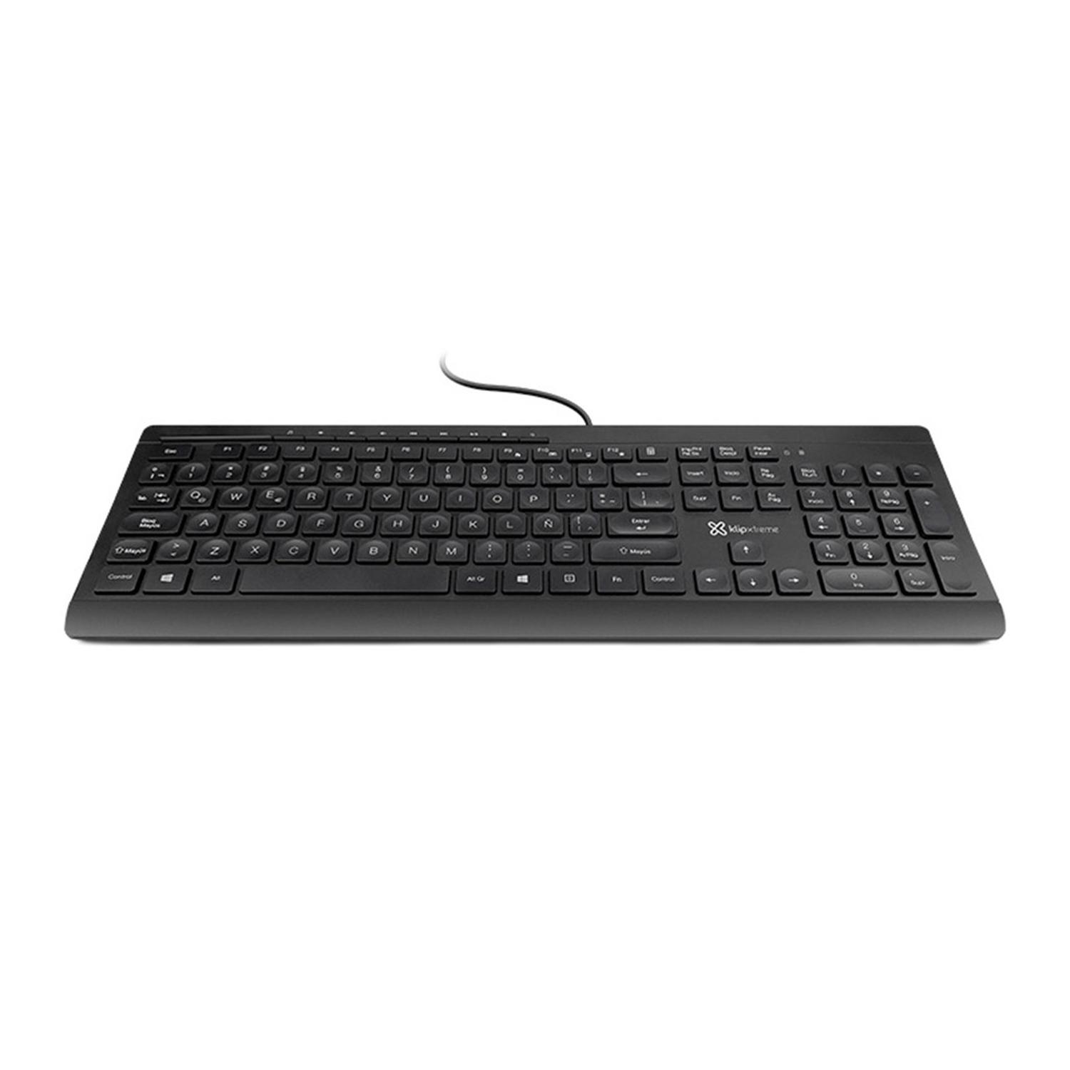 KLIPXTREME TECLADO ALAMBRICO USB KKM-525S - 1