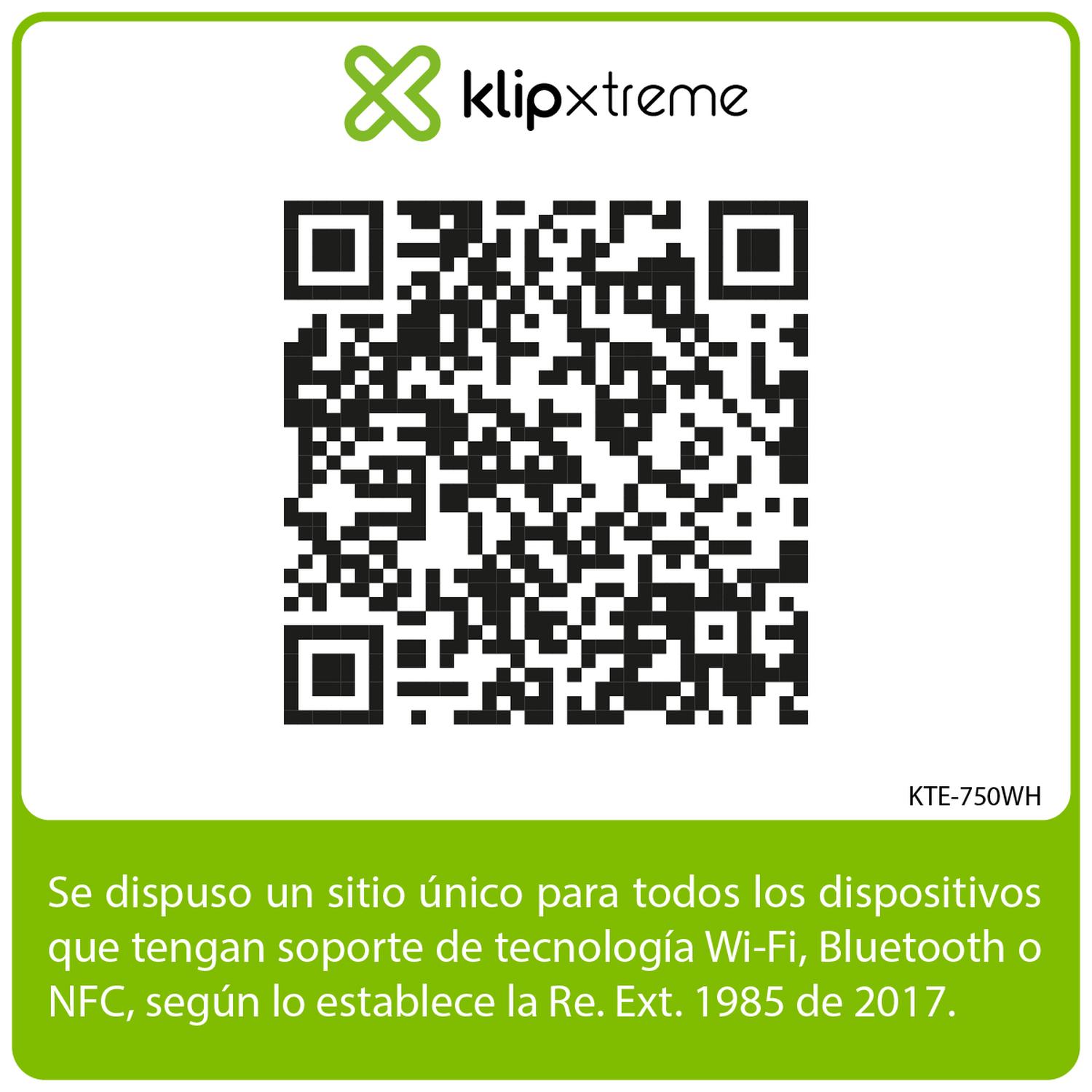 KLIPXTREME AUDIFONOS TWS CANCELACION RUIDO KTE-750 - 8