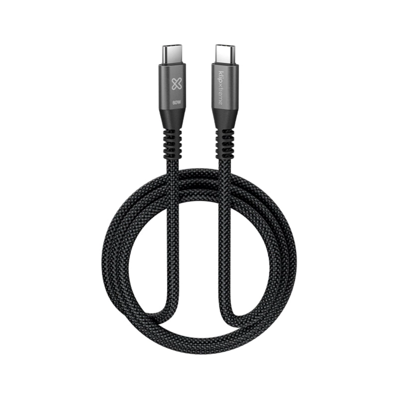 KLIP XTREME CABLE TRENZADO USB-C POWERGO 250 60W 1M