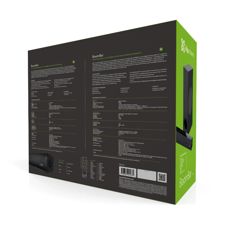 BARRA DE SONIDO 2.1 KLIP XTREME BOOMBAR KSB-230 - 6