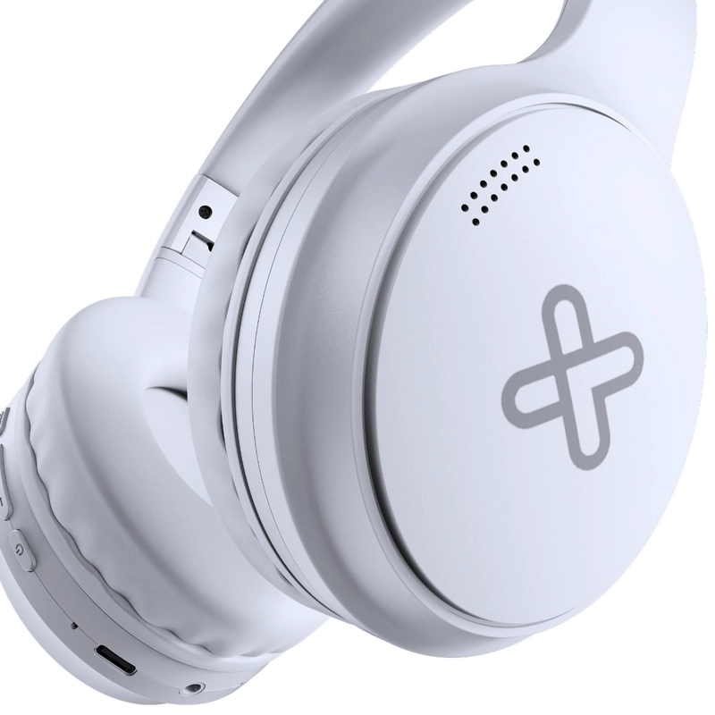 AUDIFONOS ON EAR KLIP XTREME ESCAPE BLANCO ANC KNH-300BK - 4