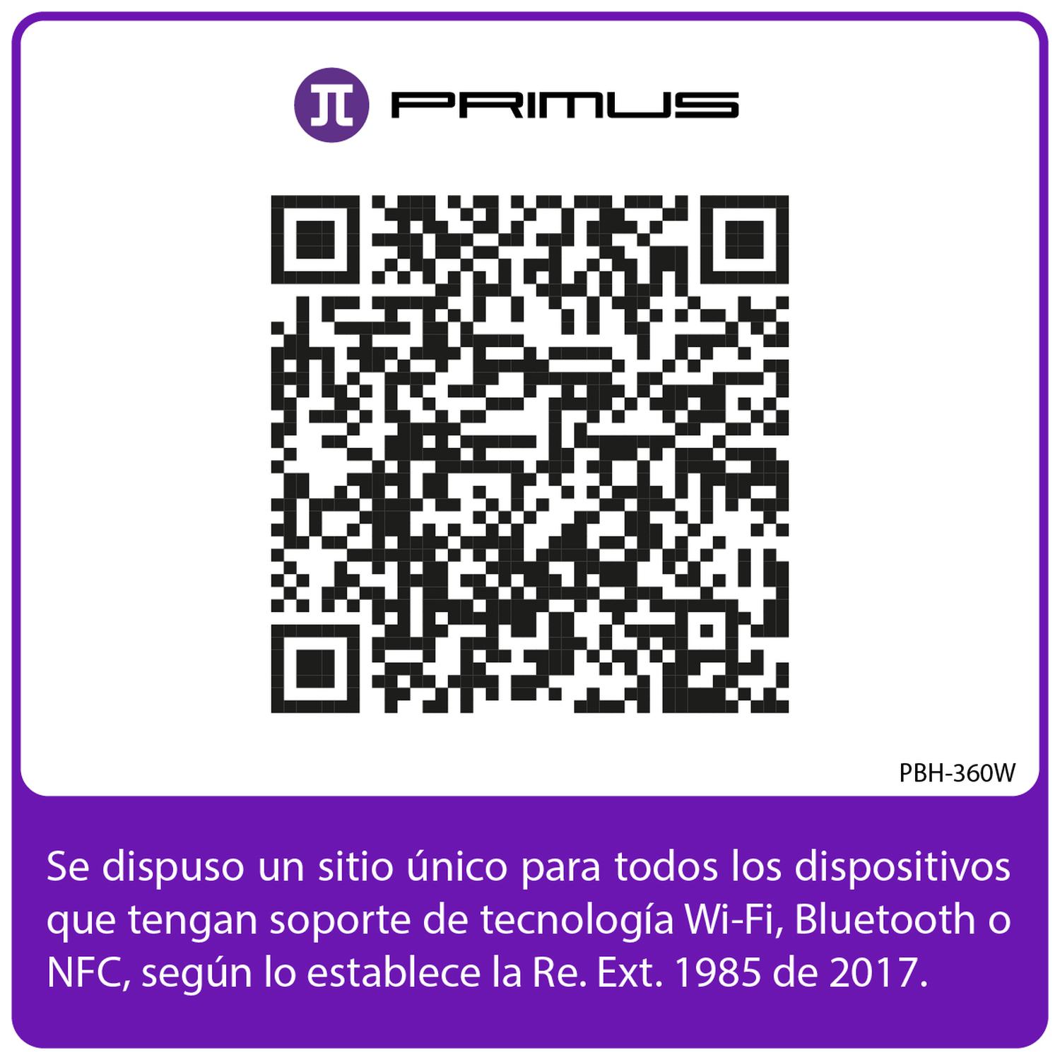 Audifionos Gamer inalambricos Primus 2.4ghz Dongle Blanco - 6