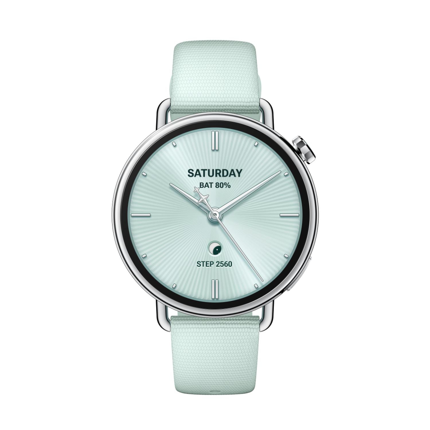 XIAOMI WATCH S4 41MM FLUORORUBBER STRAP MINT GREEN