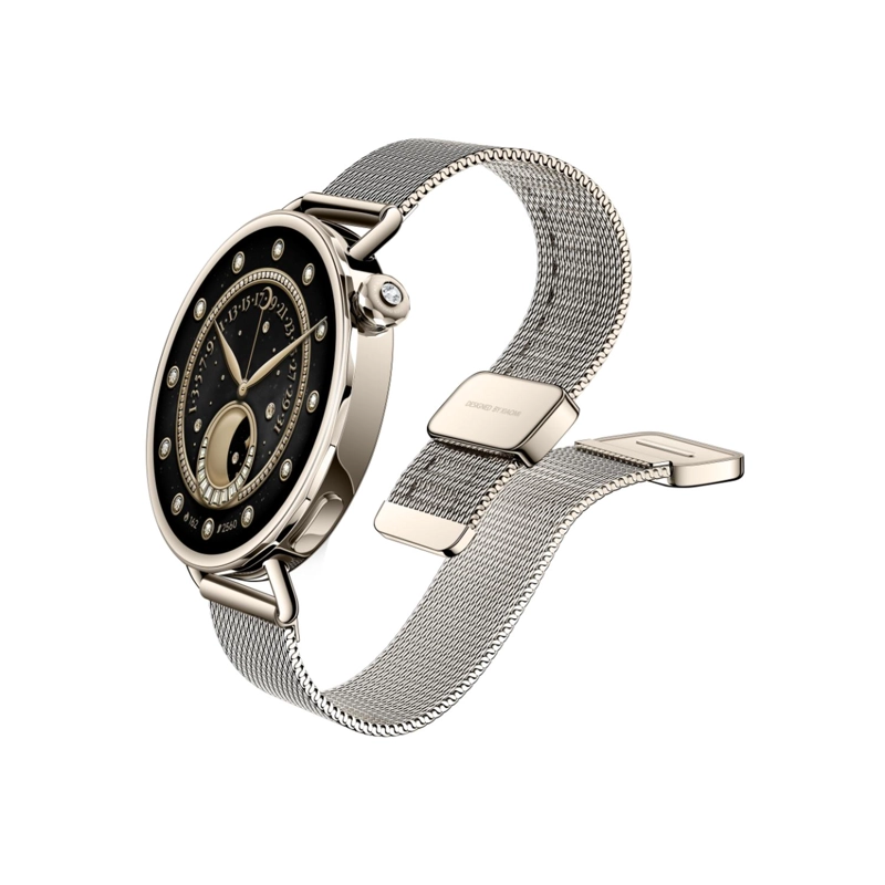 XIAOMI WATCH S4 41MM MILANESE STRAP SUNSET GOLD - 3