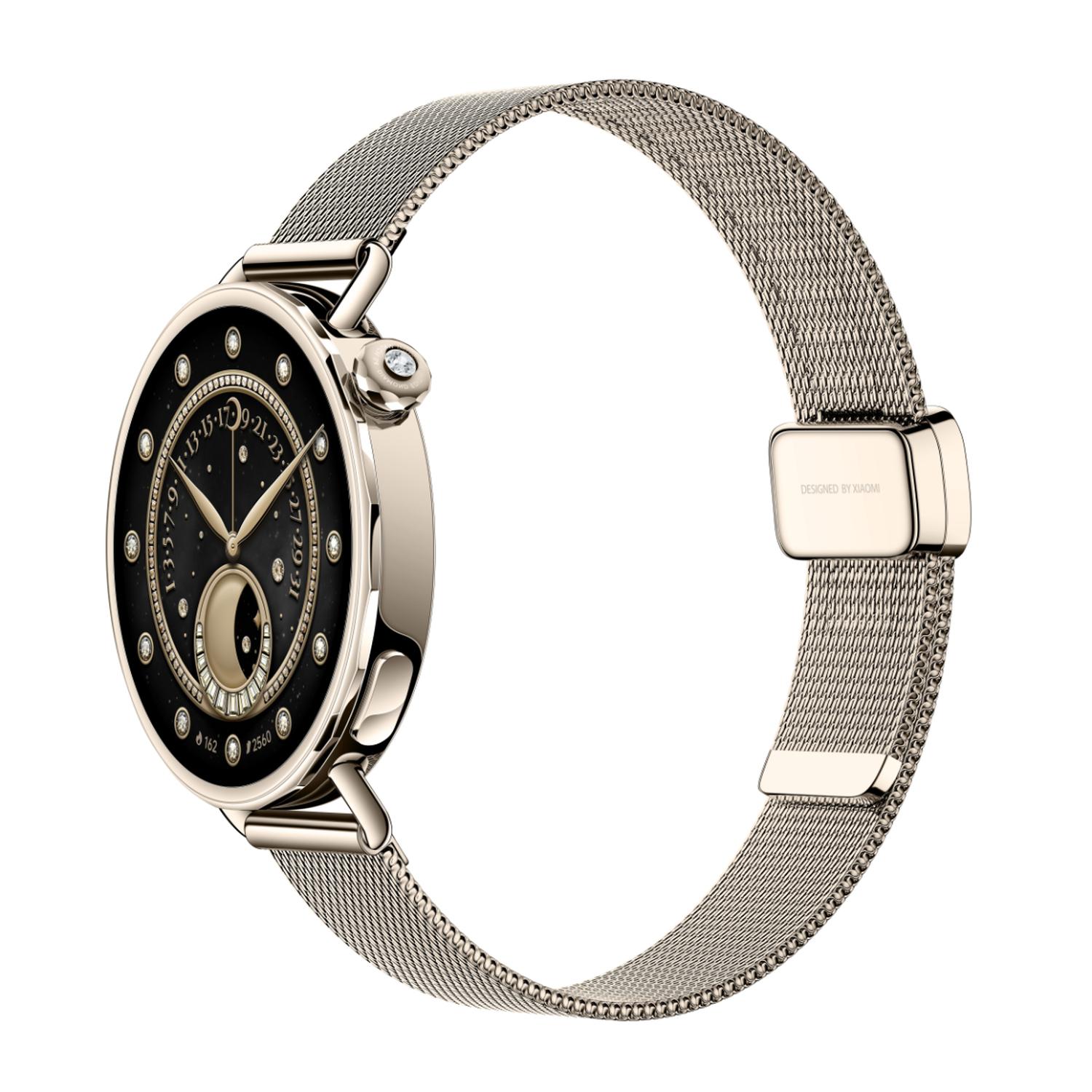 XIAOMI WATCH S4 41MM MILANESE STRAP SUNSET GOLD - 5