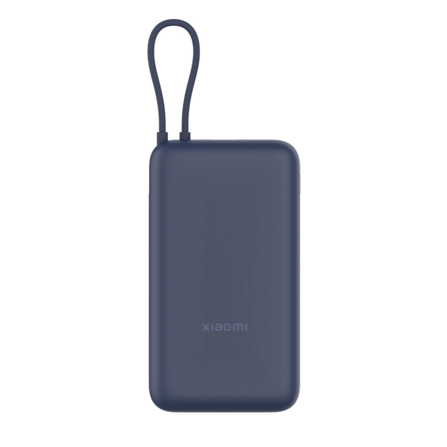 POWER BANK XIAOMI 33W 20000MAH (CABLE INTEGRADO) BLUE - 1