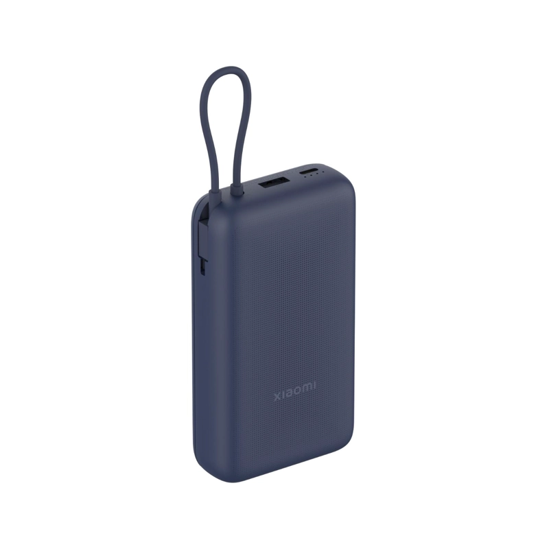 POWER BANK XIAOMI 33W 20000MAH (CABLE INTEGRADO) BLUE - 2