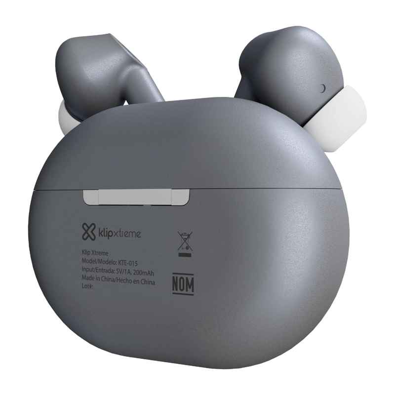 KLIP XTREME AUDIFONOS TWS BUDS-FI GRIS KTE-015GR - 4
