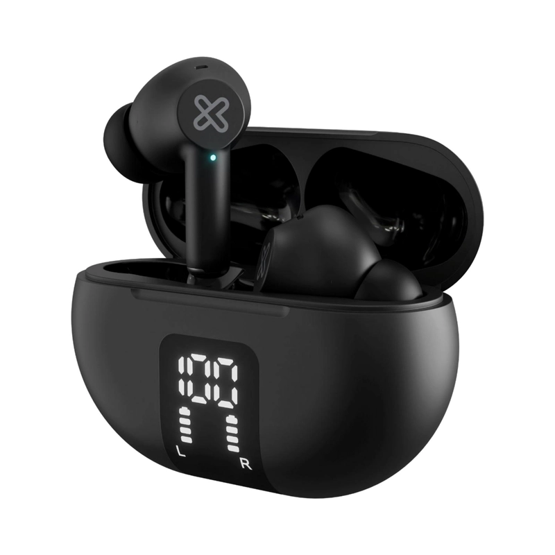 KLIP XTREME AUDIFONOS TWS EDGEBUDS ANC NEGRO KTE-755BK - 1