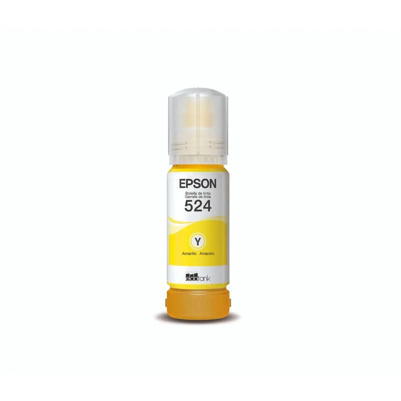 BOTELLA DE TINTA EPSON T524 AMARILLO - 3