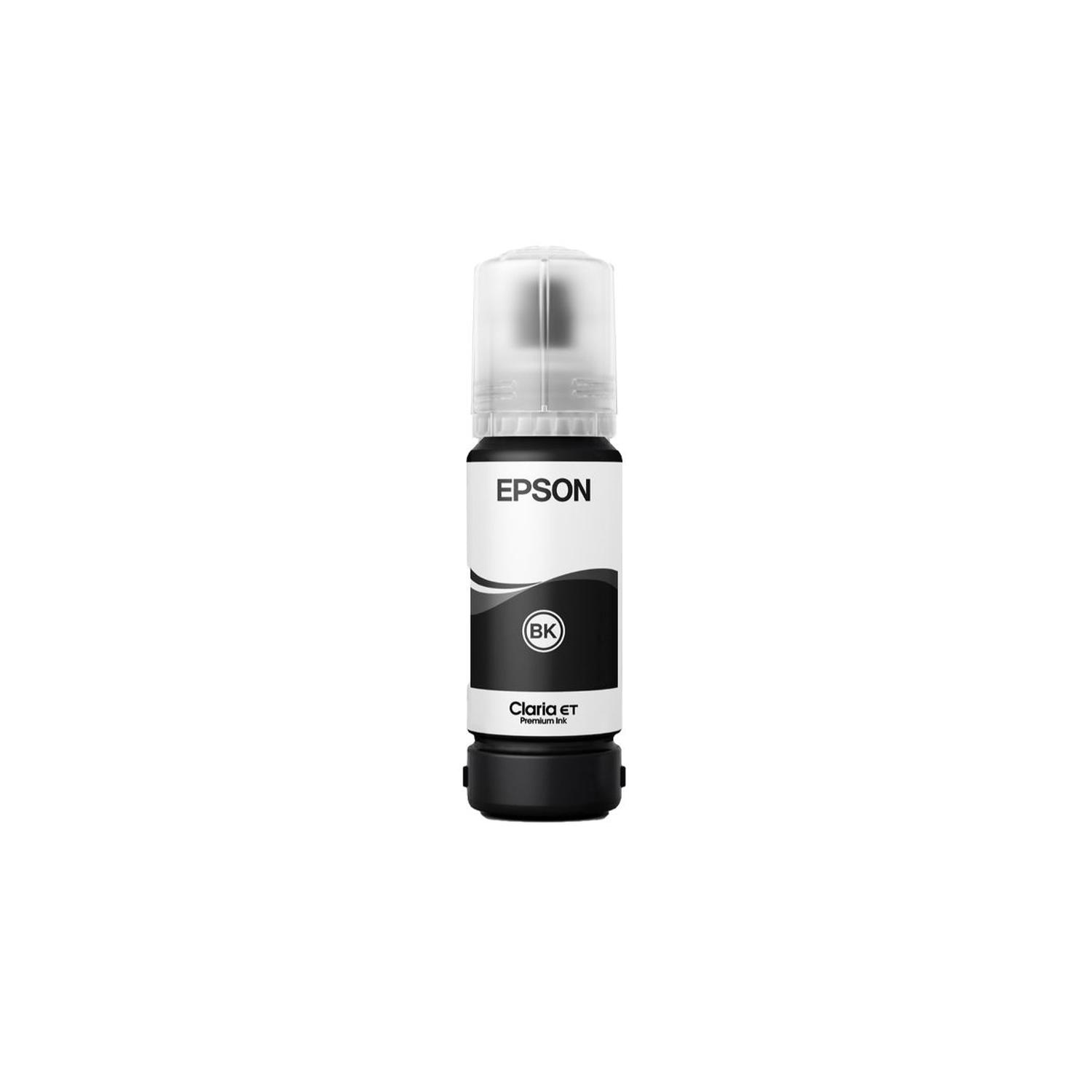 BOTELLA DE TINTA EPSON T554 NEGRA PIGMENTADA - 1